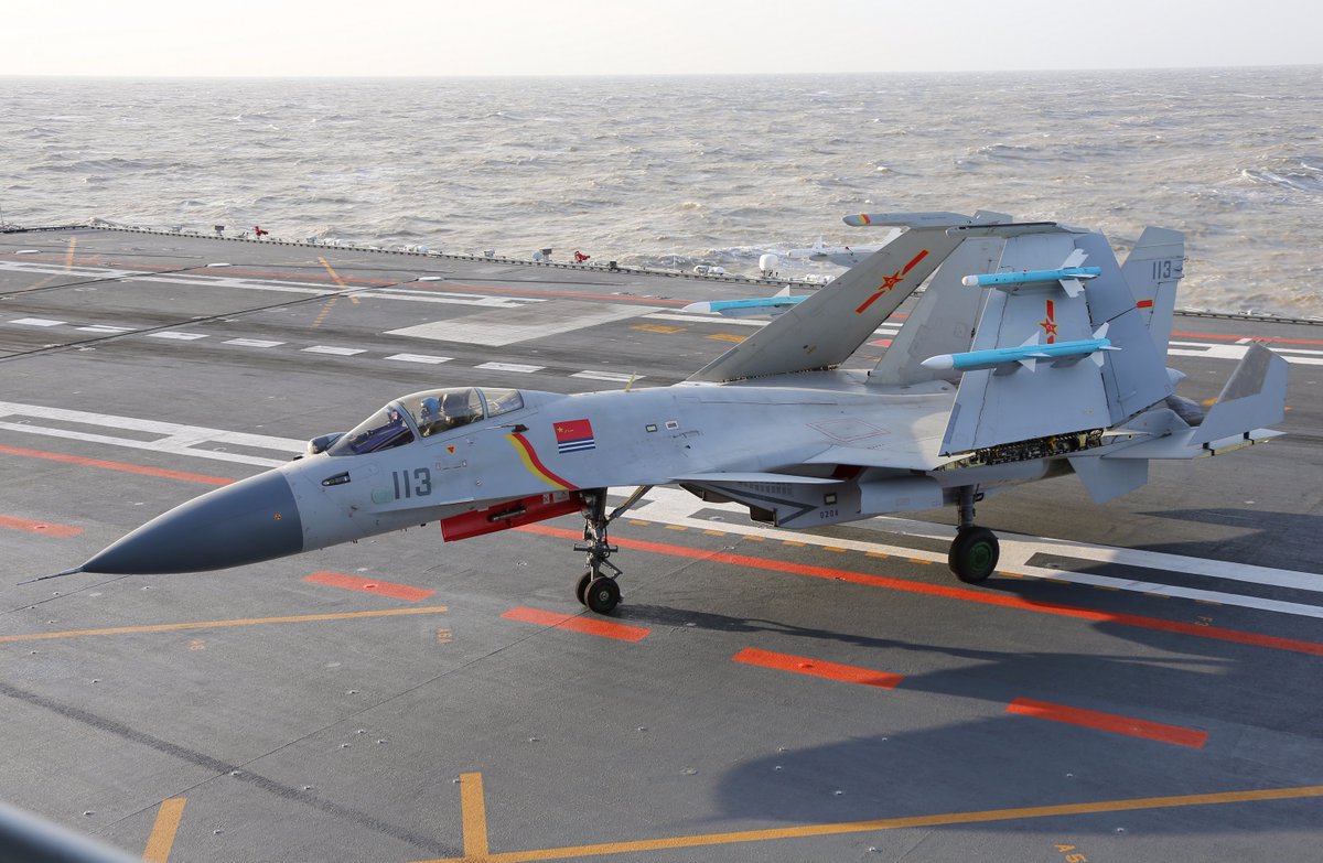 Shenyang J-15 Flying Shark ailes repliées
