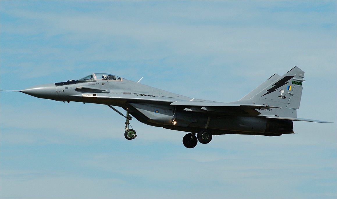Mikoyan-Gourevitch MiG-29N malaisien en vol