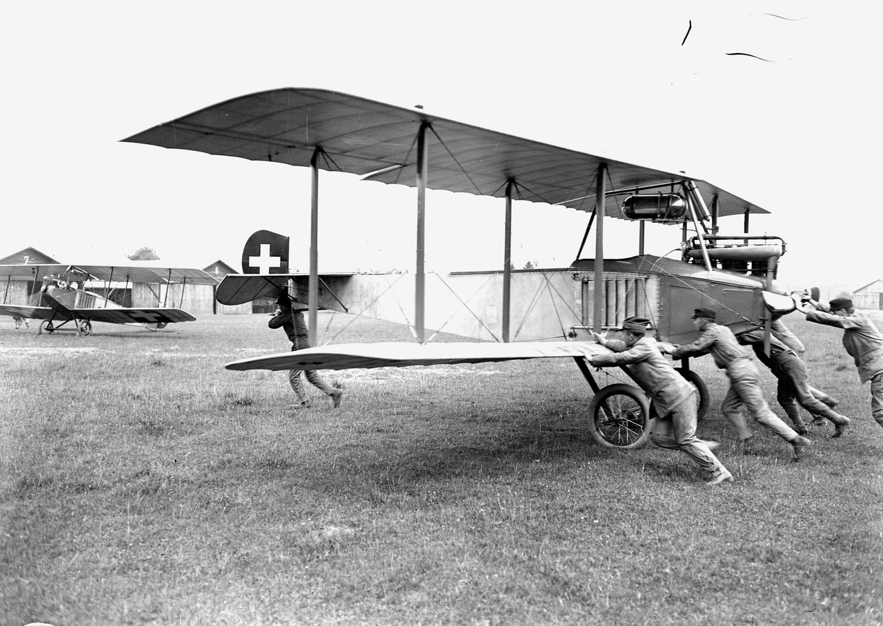Haefeli DH-3 poussé vers l'arrière