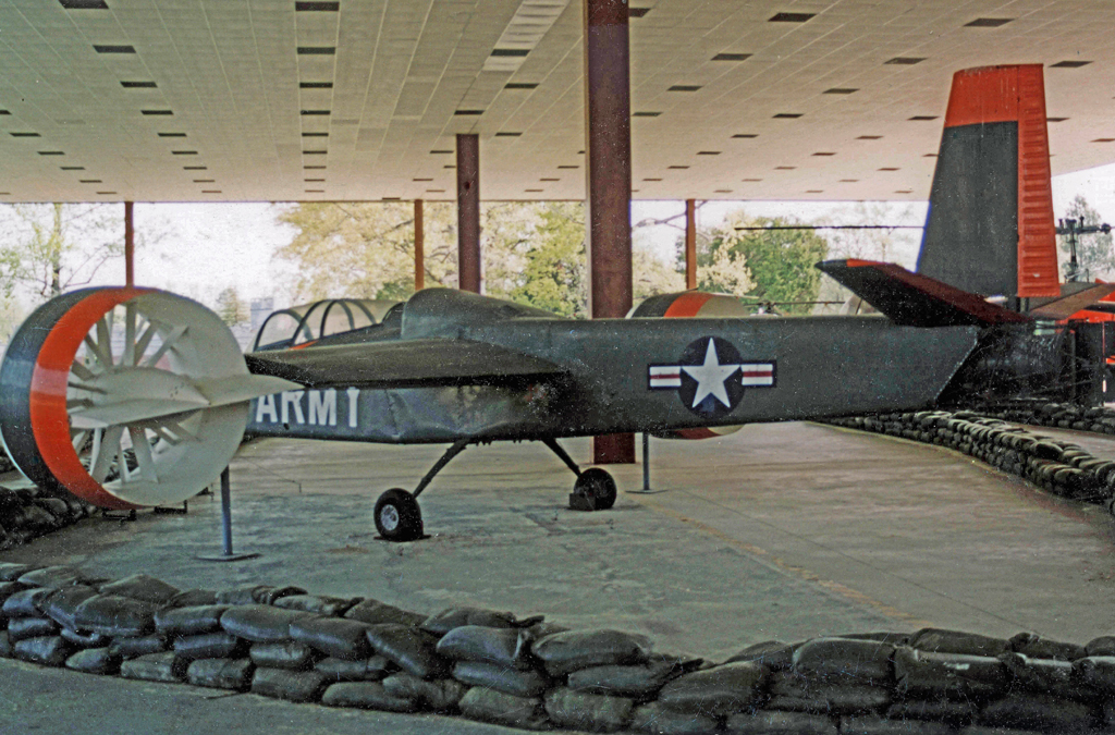 Doak VZ-4 exposé vu de l'arrière