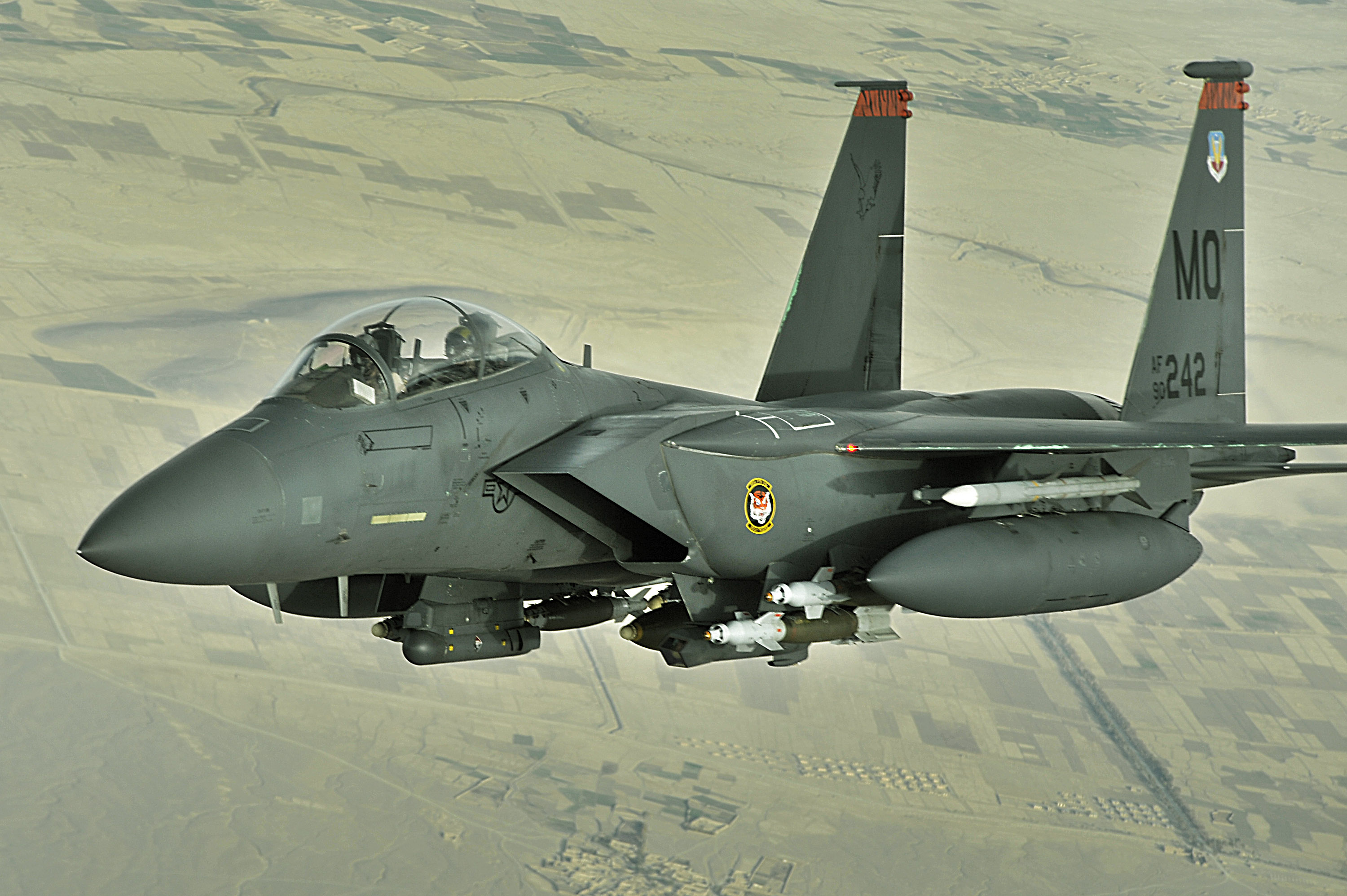 McDonnell Douglas F-15E Strike Eagle au-dessus de l'Afghanistan