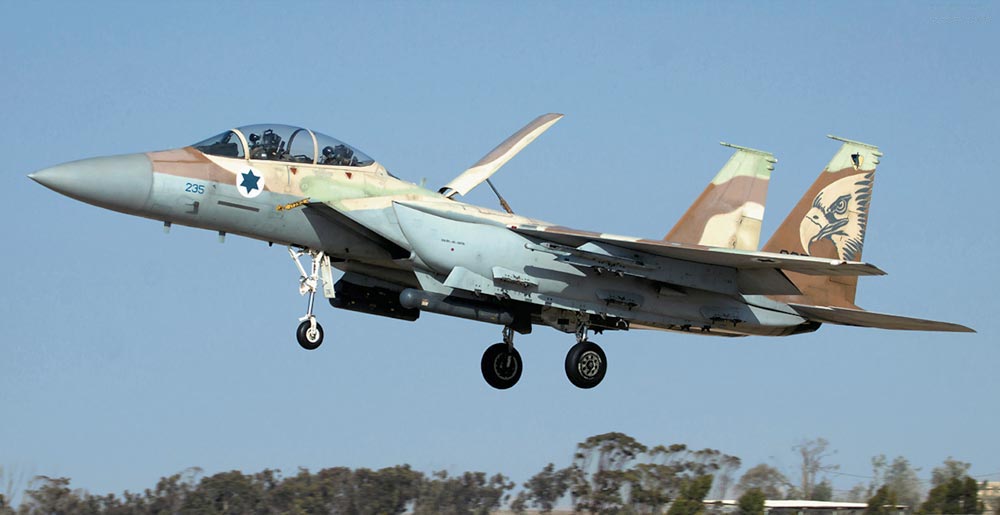 McDonnell Douglas F-15I Ra'am israélien au décollage