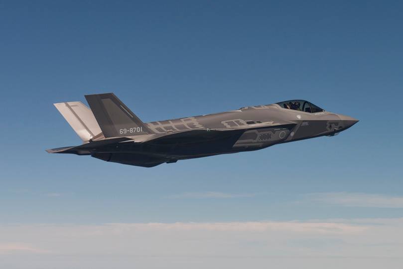 Lockheed-Martin F-35A Lightning II japonais en vol