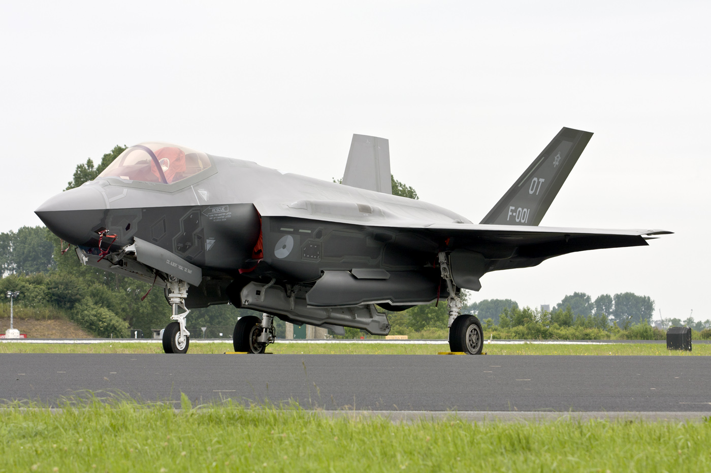 Lockheed-Martin F-35A Lightning II néerlandais au sol