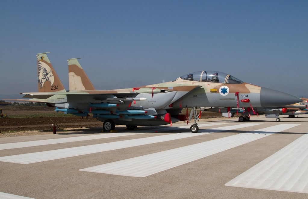 McDonnell Douglas F-15I Ra'am israélien au sol