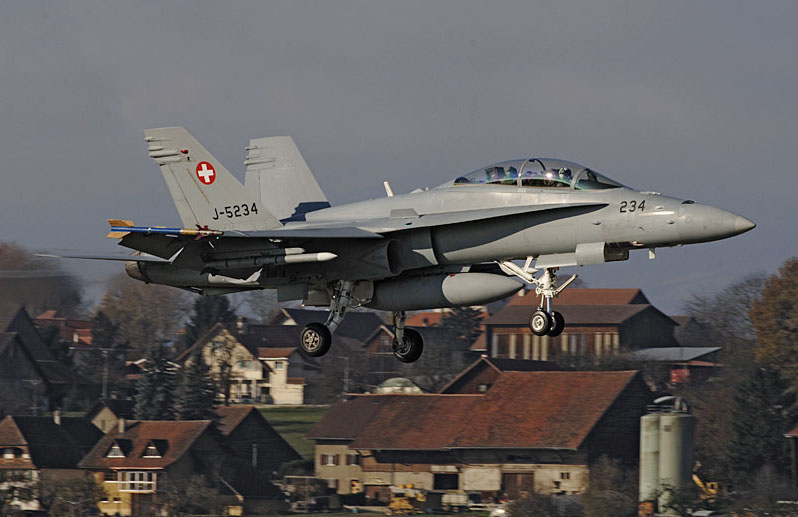 McDonnell Douglas F/A-18D suisse