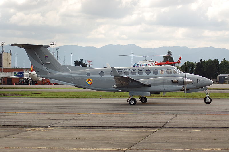 Beech King Air 350C colombien