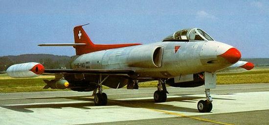 FFA P-16 Mk III en couleur