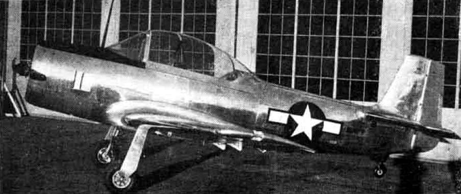 Fairchild T-31 (XNQ-1) au sol en 1946