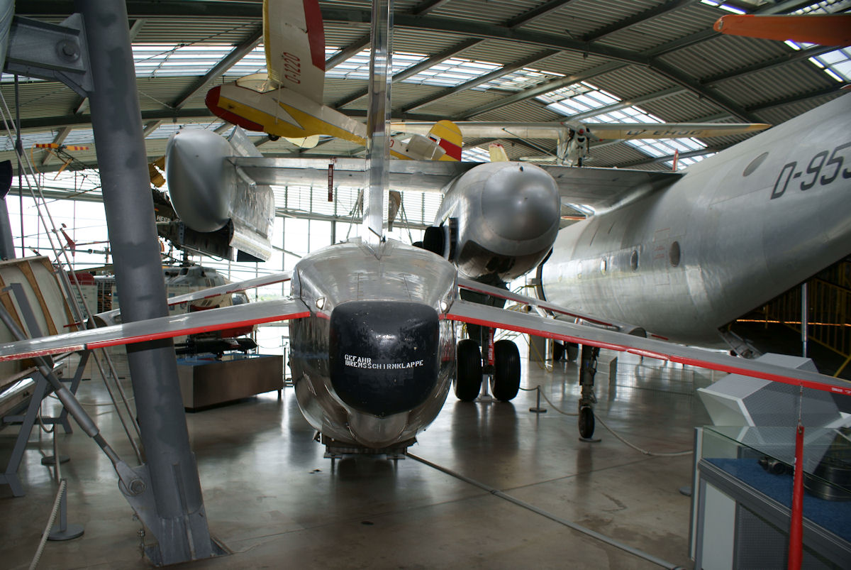 VFW-Fokker VAK-191 vu de derrière