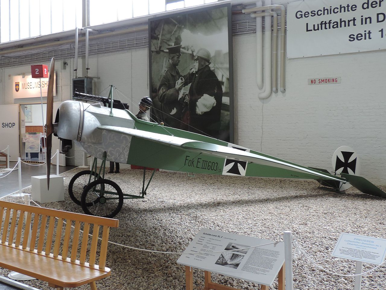 Fokker E.III Eindecker, réplique au musée Luftwaffenmuseum Berlin-Gatow