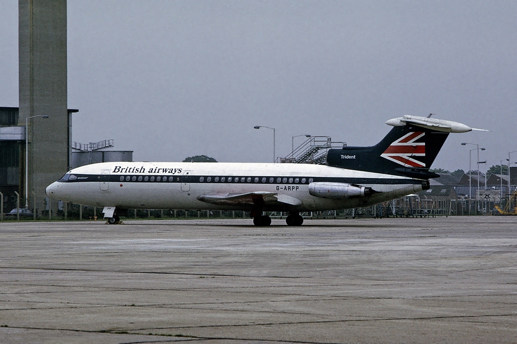 De Havilland DH-121 Trident 1C au sol