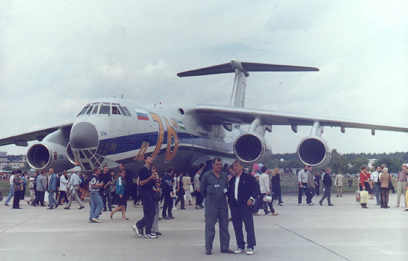 Iliouchine Il-76MF au statique