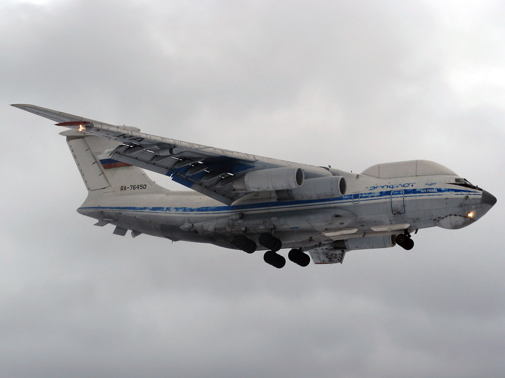 Iliouchine Il-76VKP (Il-82) russe en vol
