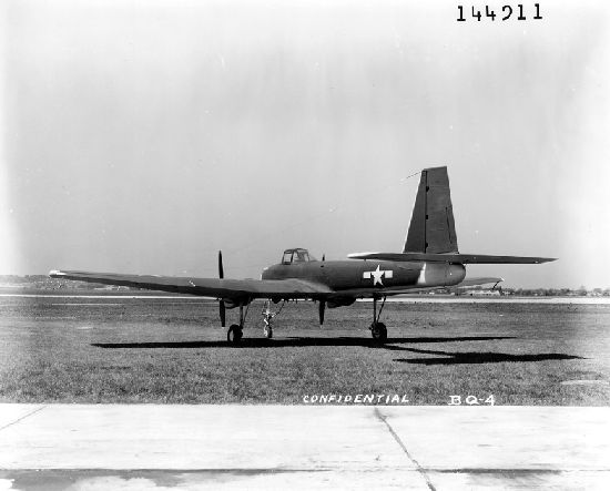 Interstate TDR (XBQ-4) vu de l'arrière