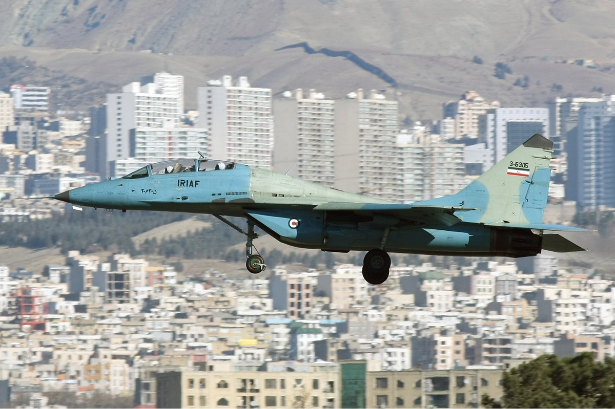 Mikoyan-Gourevitch MiG-29UB iranien