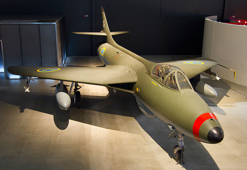 Hawker Hunter F.50 (J 34) suédois