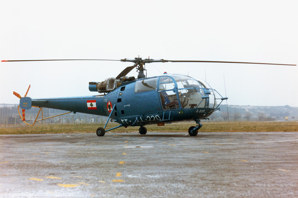 Sud-Aviation SA 316A Alouette III libanaise
