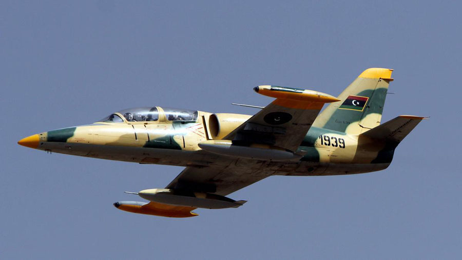 Aero L-39ZO Albatros de la Fajr Libya