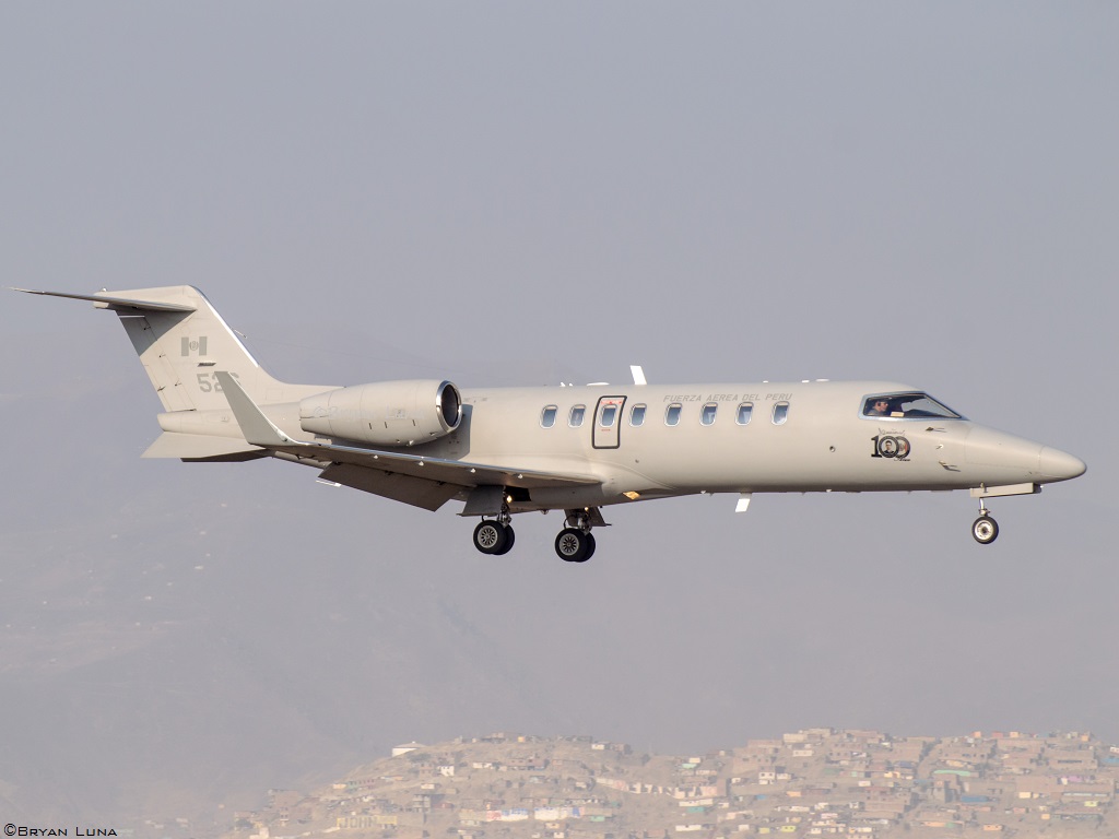Learjet 45XR péruvien