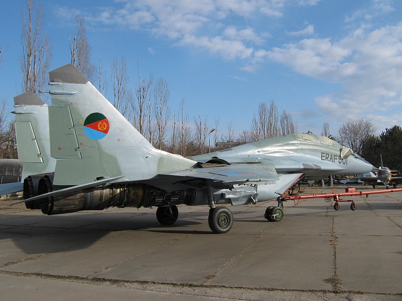 Mikoyan-Gourevitch MiG-29UB erythréen