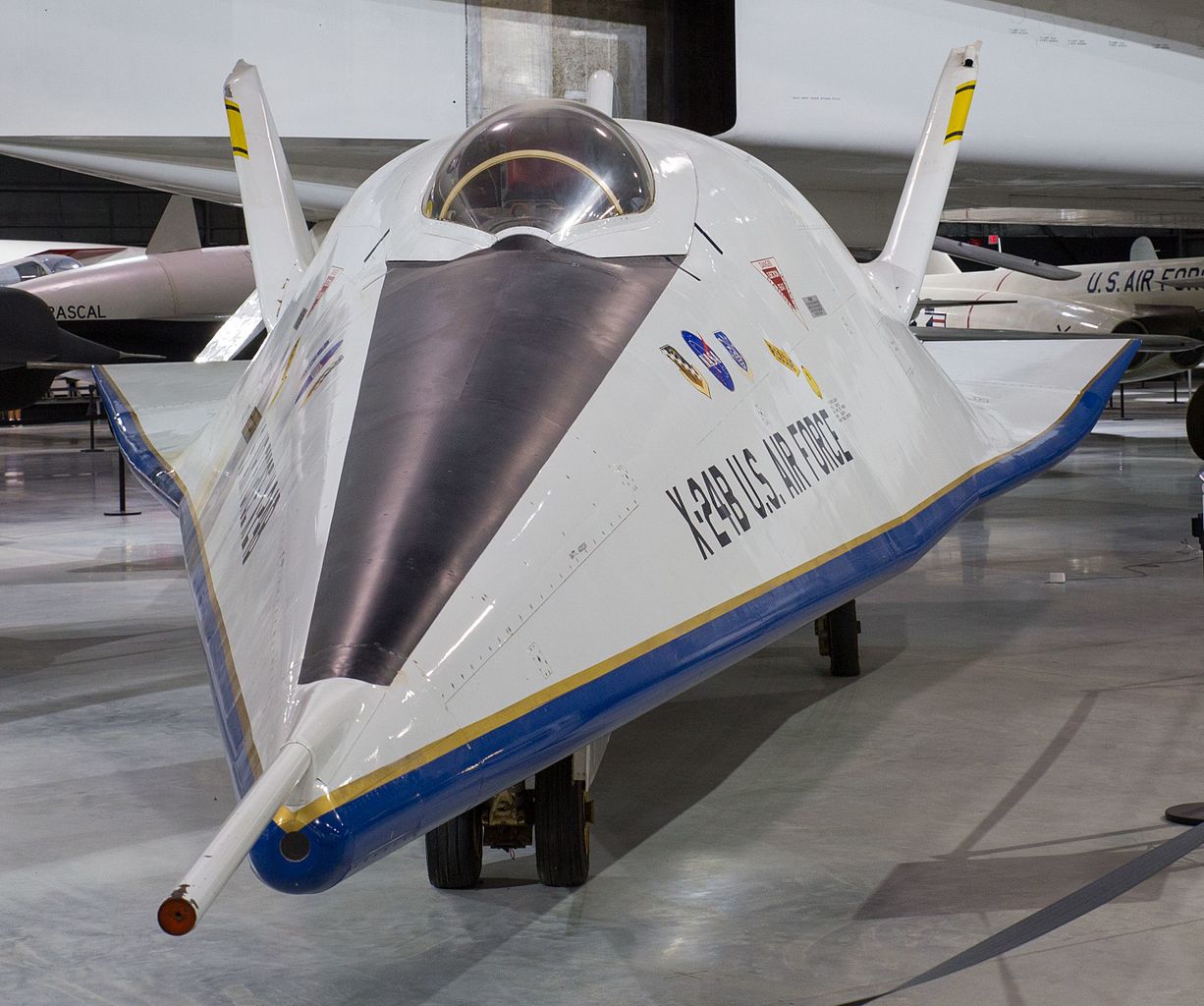 Martin-Marietta X-24B exposé vu de face