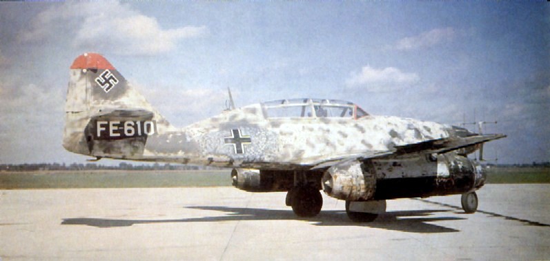 Messerschmitt Me 262B-1a/U1 en couleurs