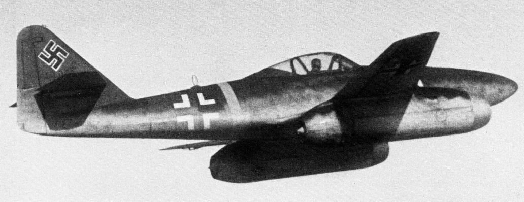 Messerschmitt Me 262A-1a en vol