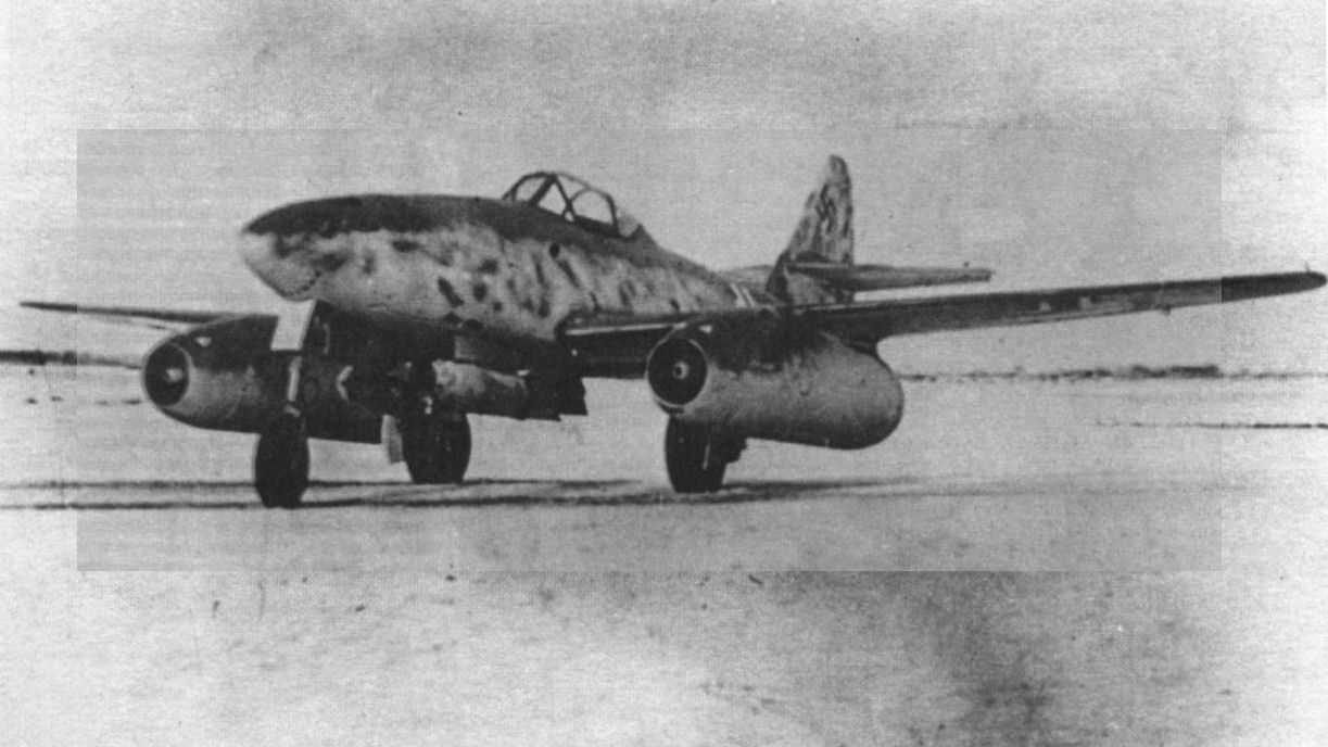 Messerschmitt Me 262A-2a au sol