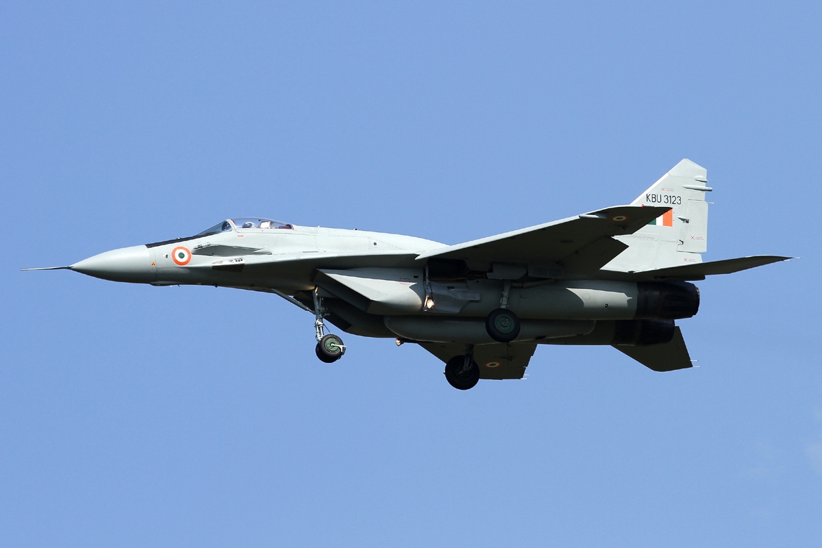 Mikoyan-Gourevtich MiG-29UPG indien