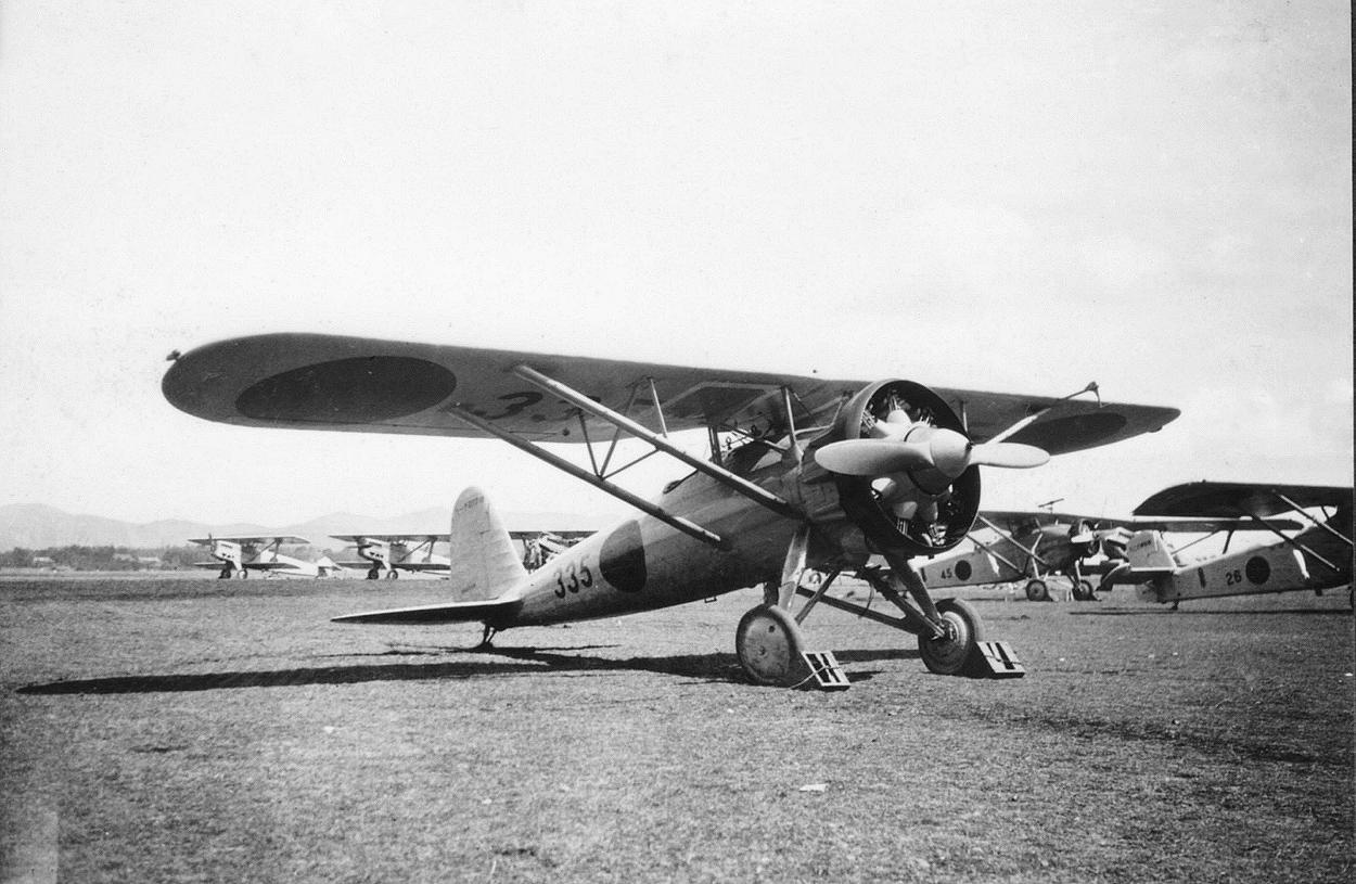 Nakajima NC Type 91-1 "335" japonais vu de l'avant