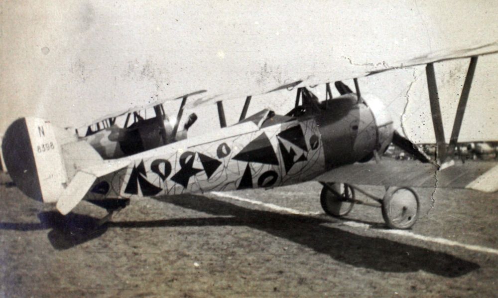 Nieuport 24 de l'USAAS vu de l'arrière