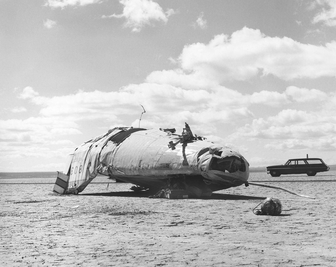 Northrop M2-F2 après son crash