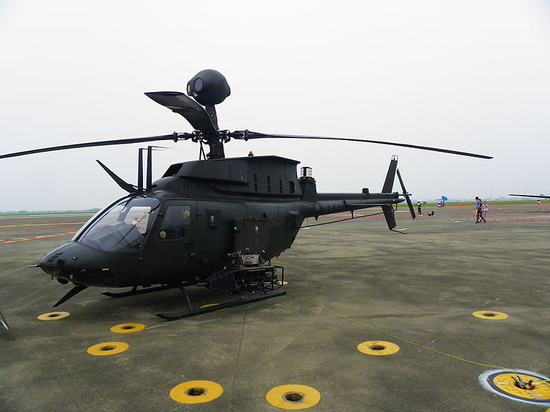 Bell 206 (OH-58D Kiowa Warrior) de l'armée taïwanaise