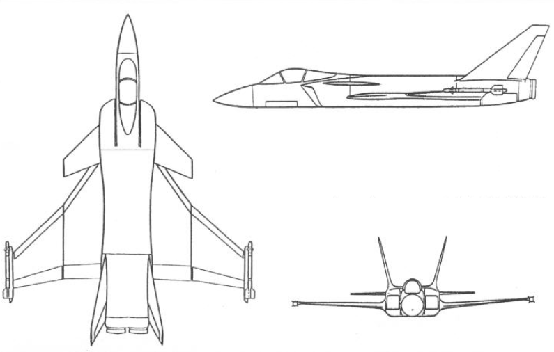 BAe P.110 - Réprésentation générale