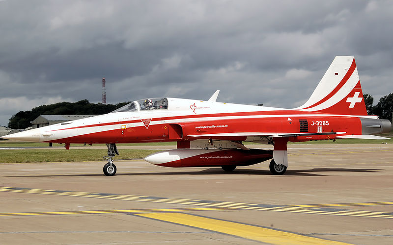Northrop F-5E Tiger II de la Patrouille Suisse