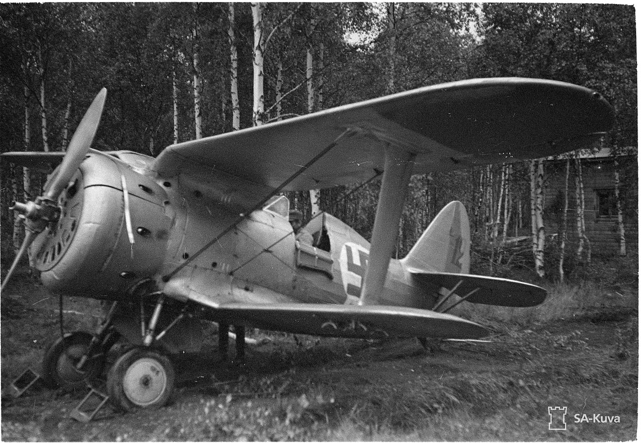Polikarpov I-153 Chaïka finlandais