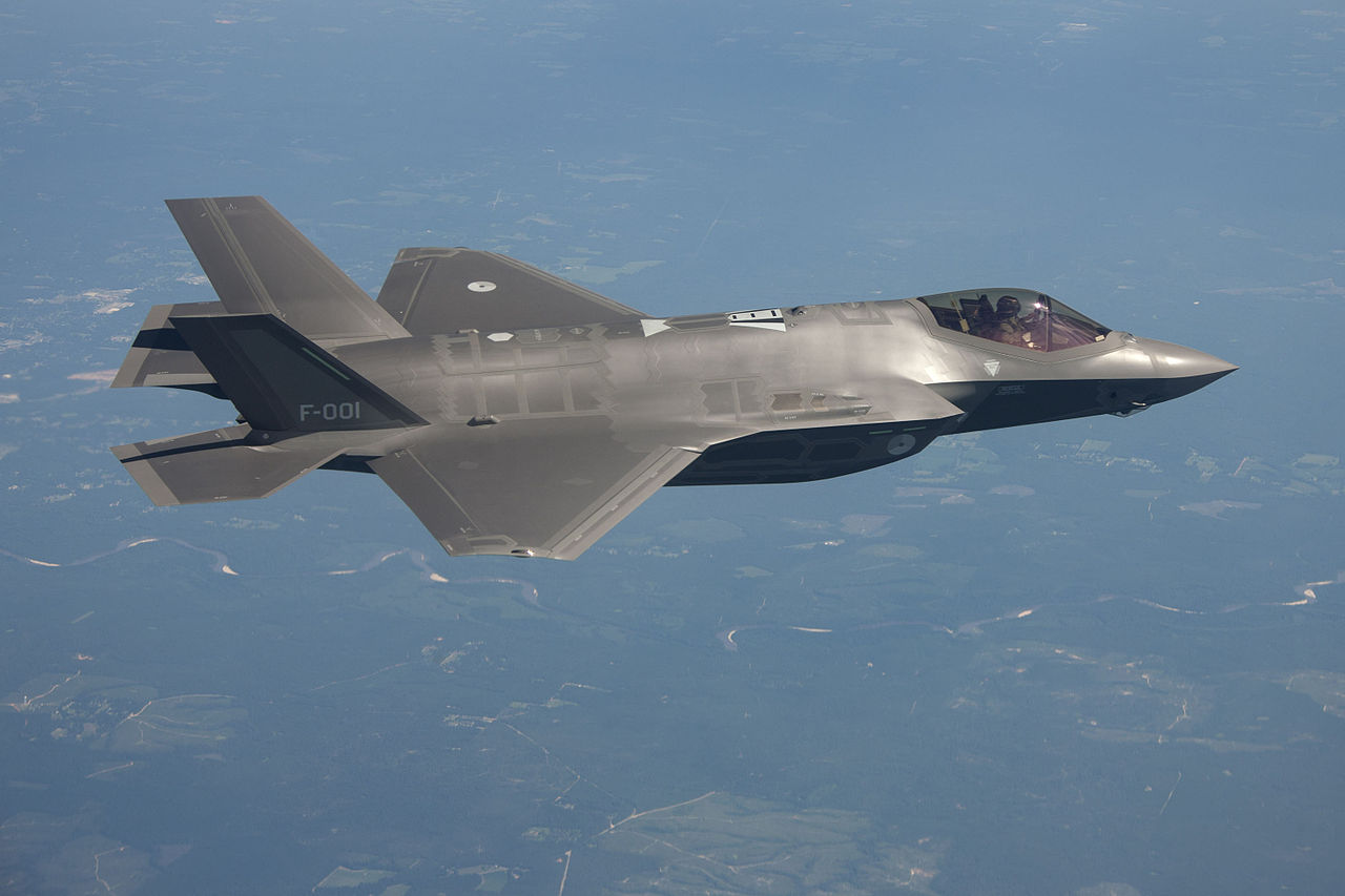 Lockheed-Martin F-35A Lightning II néerlandais en vol