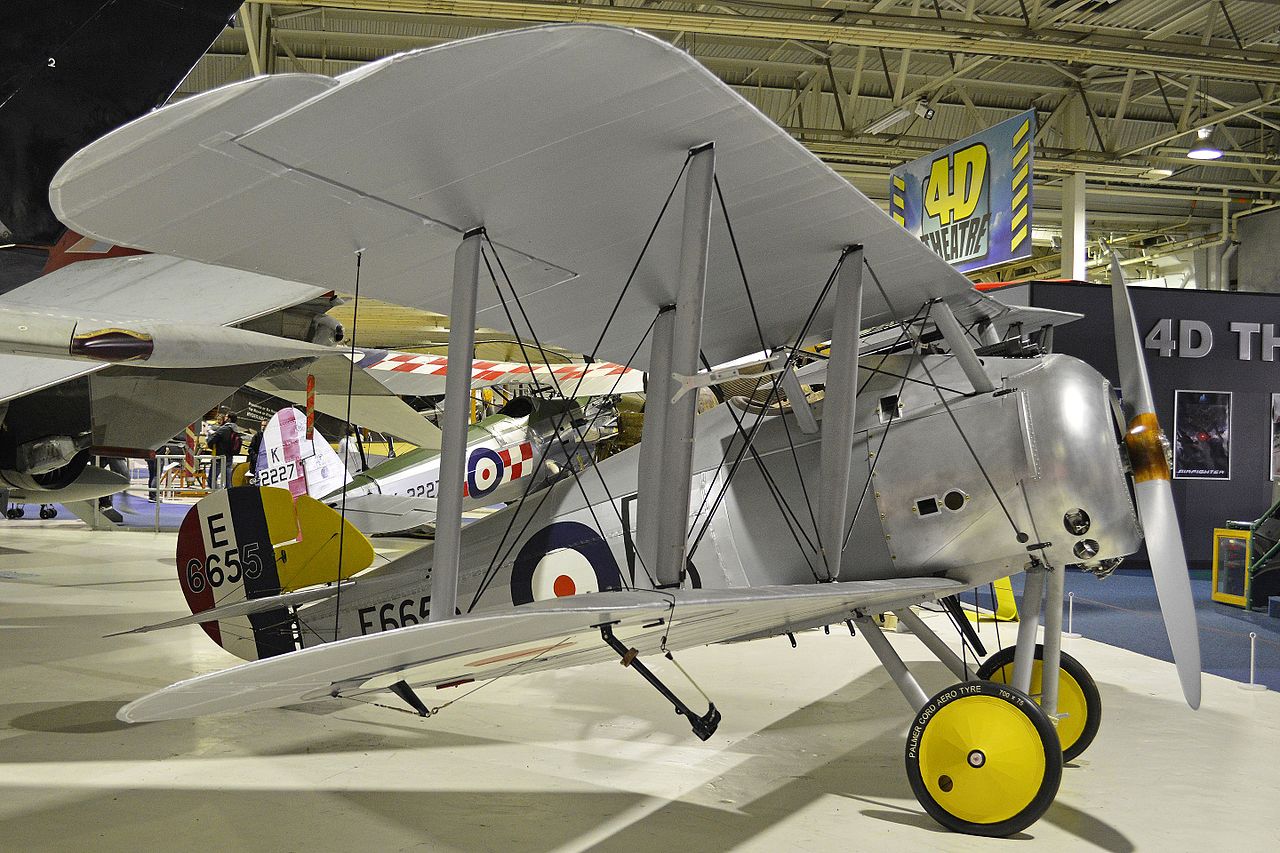 Sopwith Snipe, réplique vue de côté
