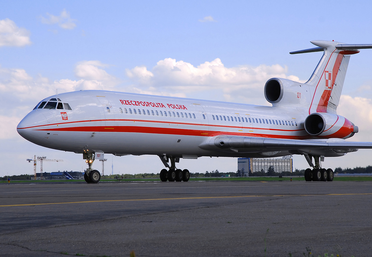 Tupolev Tu-154 Careless polonais