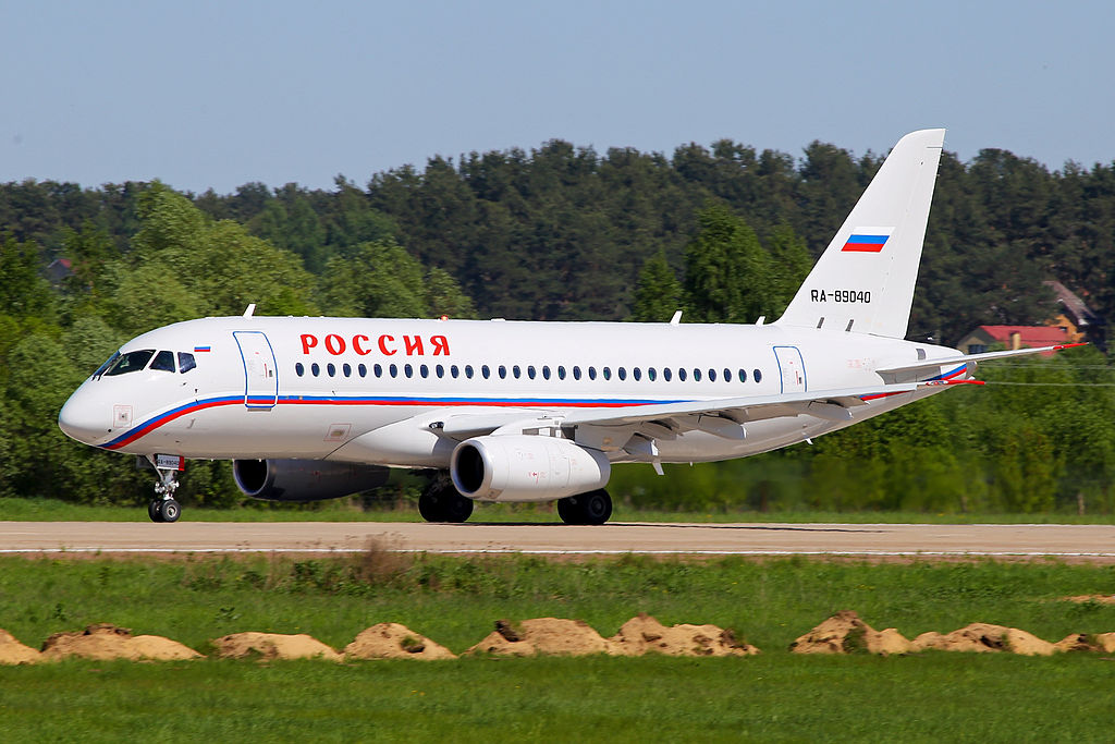 Sukhoï SuperJet 100/95 russe