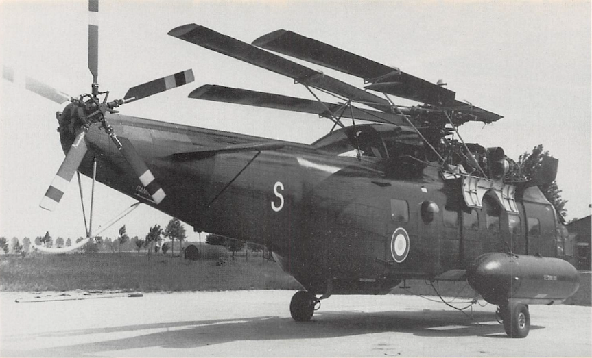 Sud-Est SE-3200 Frelon - Prototype n°1 ailes repliées