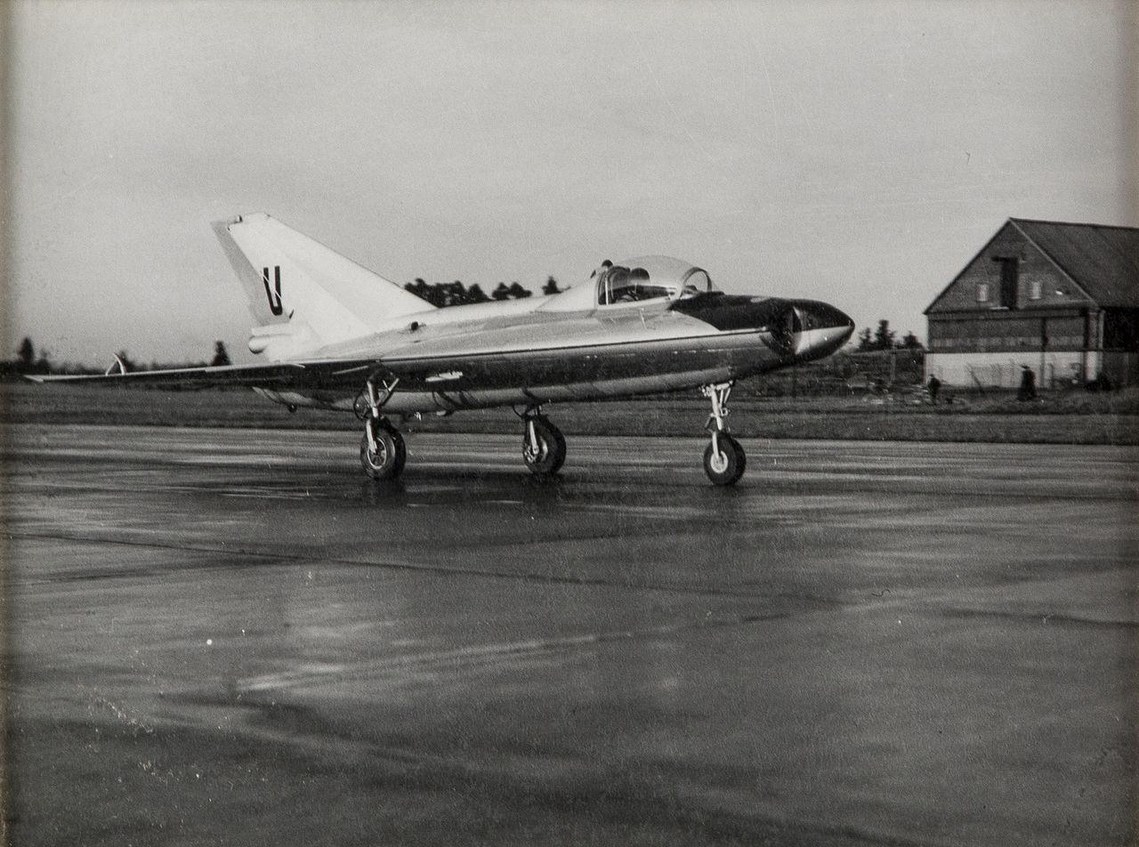 Saab 210 au sol, vue avant