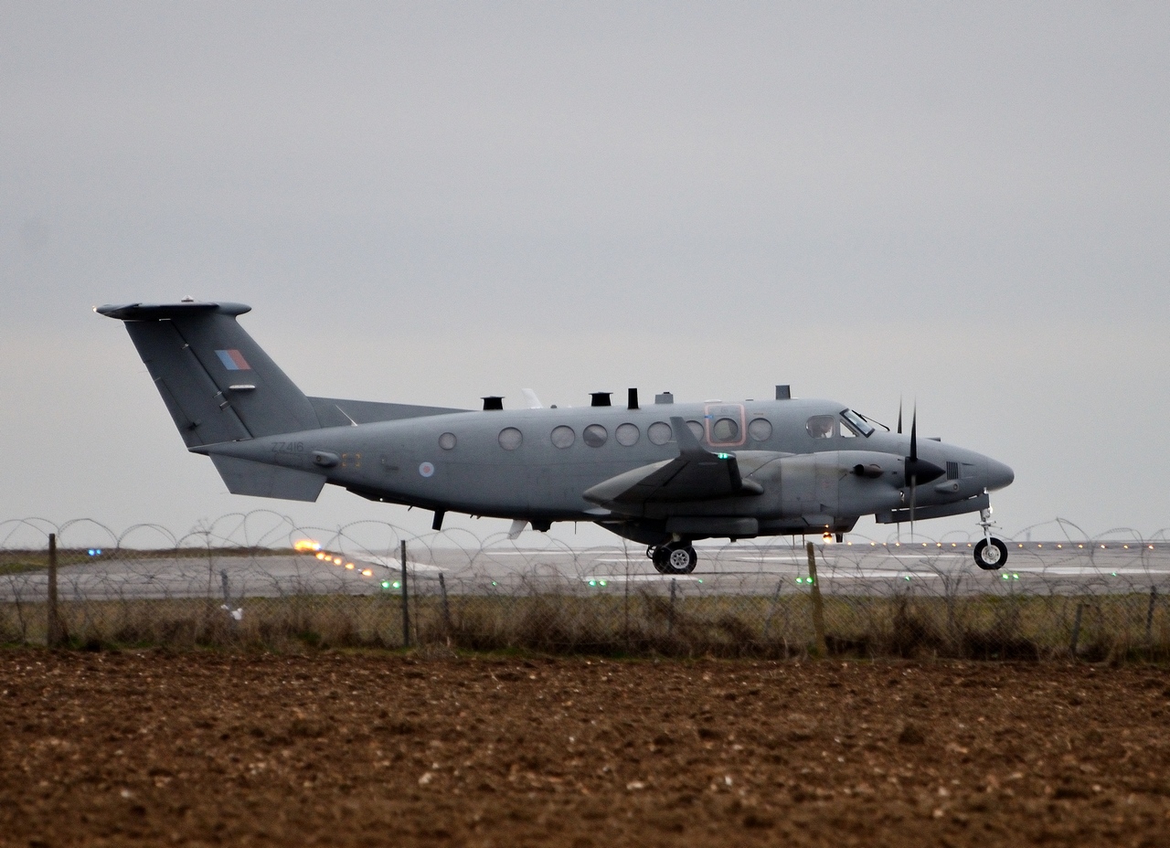 Beech 200 Super King Air (Shadow R.1) de la RAF