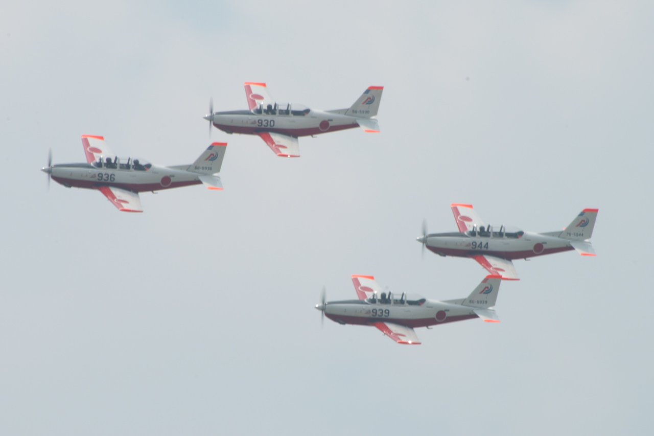 Fuji T-7 japonais en formation