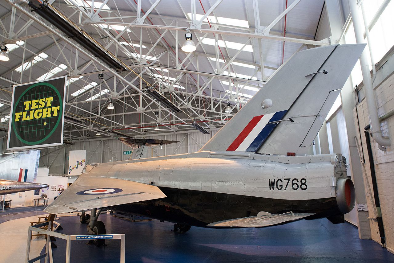 Short SB.5 vu de l'arrière