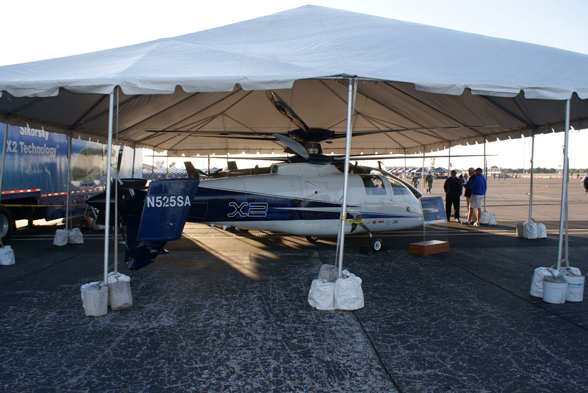 Sikorsky X2 au statique