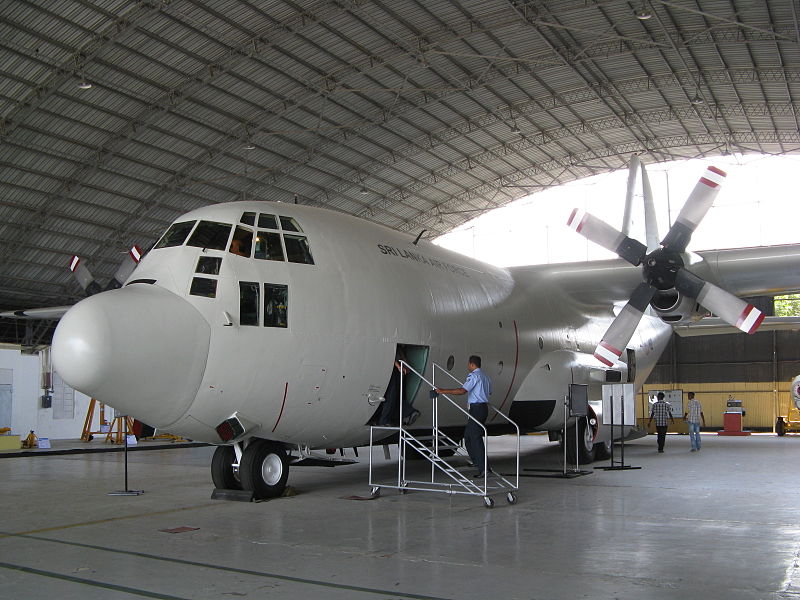 Lockheed C-130K Hercules srilankais