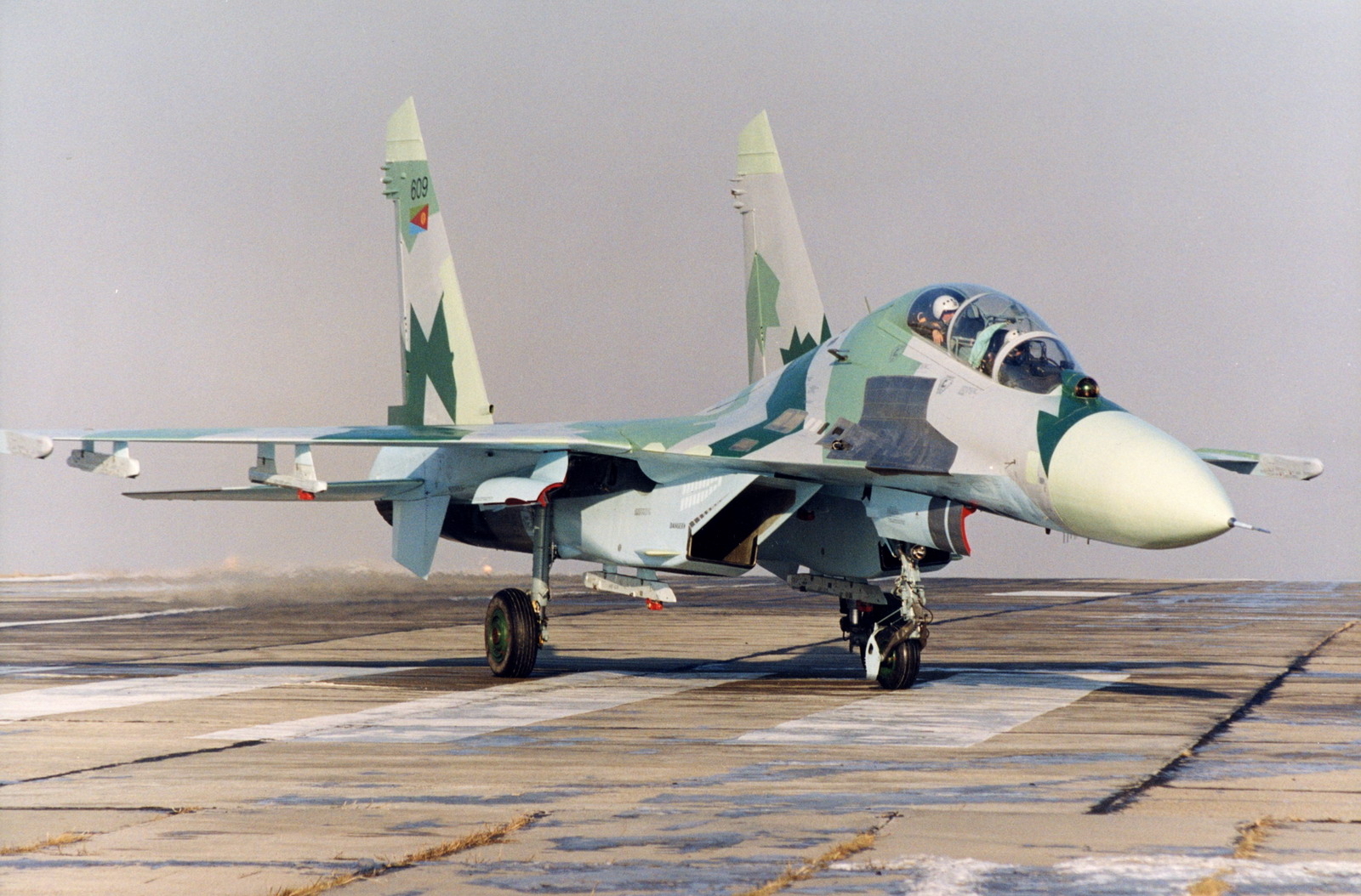 Sukhoï Su-27UB érythréen