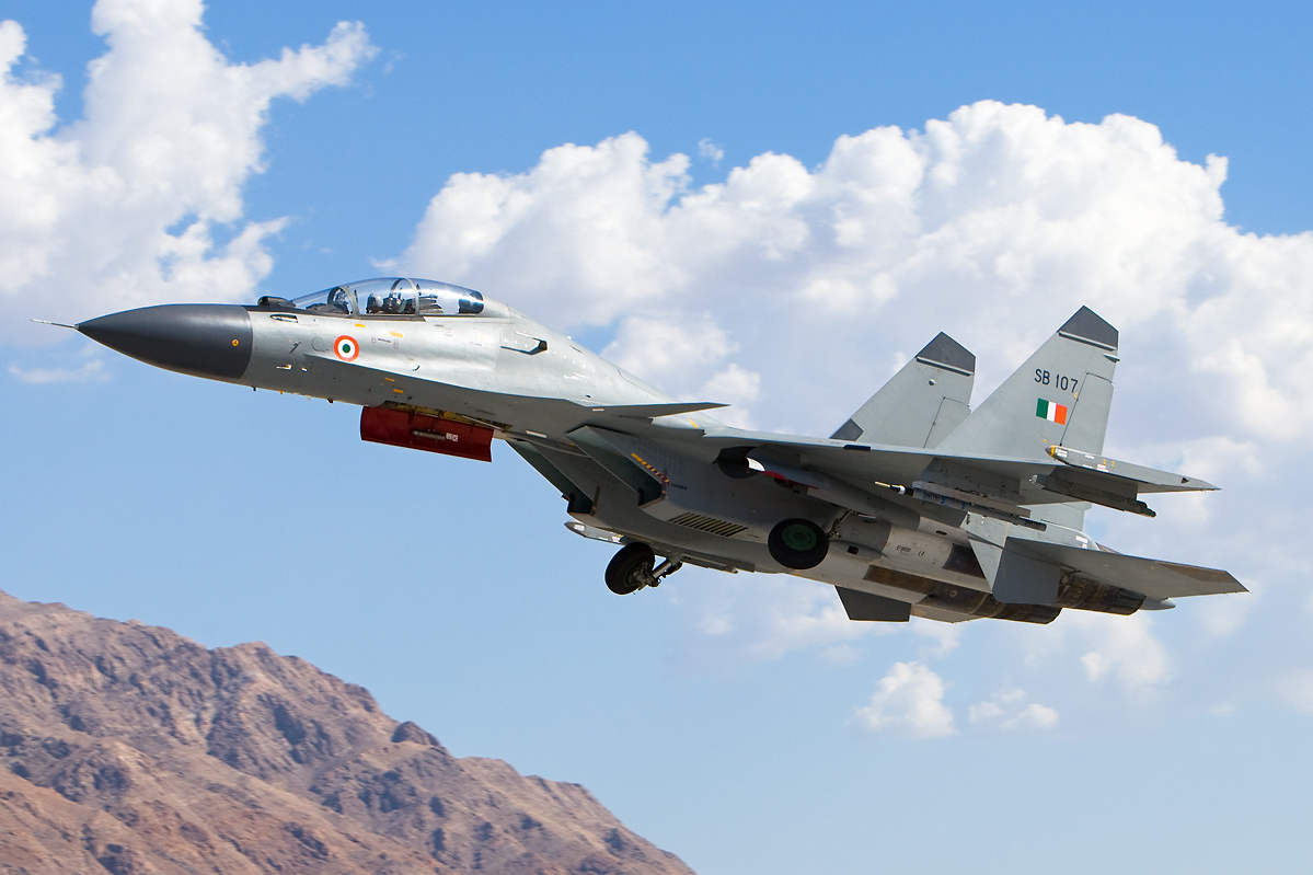 Sukhoï Su-30MKI indien au décollage